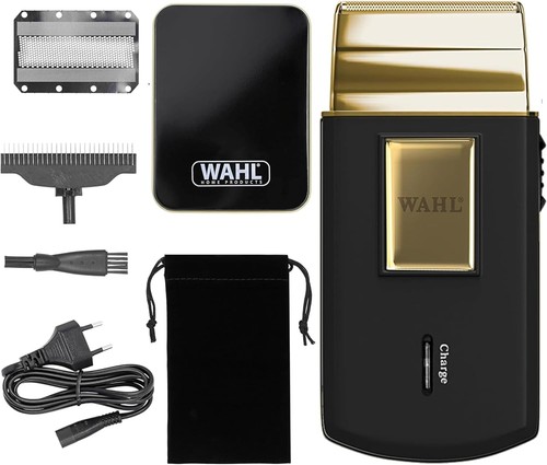 Wahl travel shaver - travel, gold
