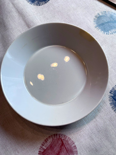 Weiße porzellan dessertschale - weiße, porzellan-dessertschale
