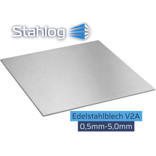 Edelstahlblech 3mm - 0,5,