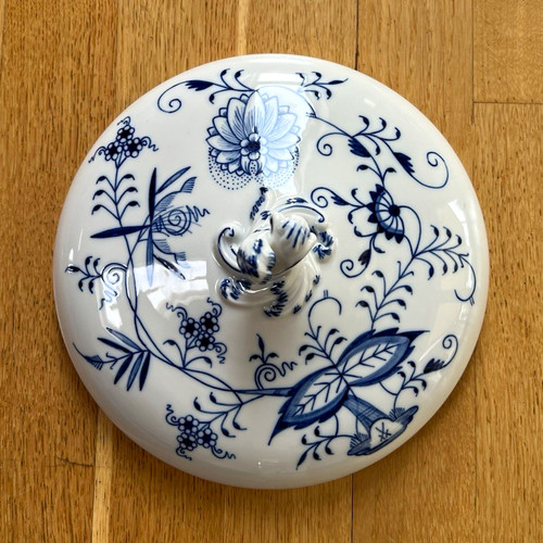 Meissen zwiebelmuster deckel - meissen,