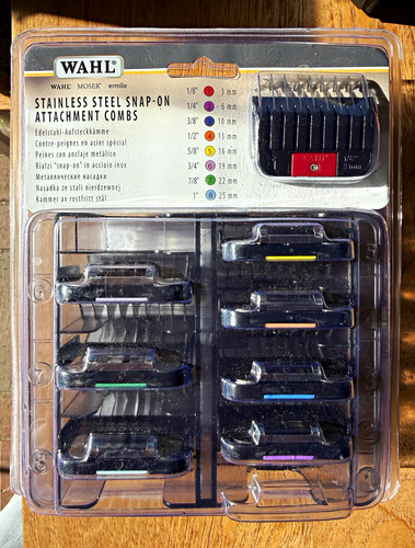 Wahl stainless steel - steel, snap-on