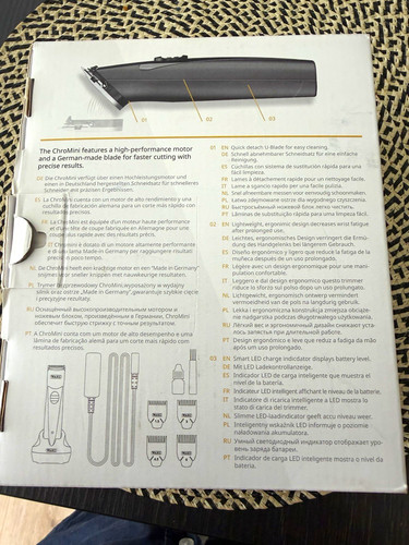Wahl chromini trimmer kabellos - wahl,