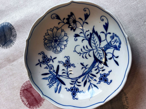 Meissen porzellanuntertasseø - meissen,